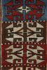 Rug & Kilim’s Antique Tribal Style rug in Red, Blue & Brown | Area Rug in Rugs by Rug and Kilim