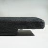 Extra Long Shelf Riser in Carbon Black Concrete | Decorative Tray in Decorative Objects by Carolyn Powers Designs. Item made of concrete works with minimalism & contemporary style