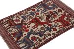 Rug & Kilim’s Persian Barjasta style rug in Beige with Red | Area Rug in Rugs by Rug and Kilim