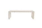 Coffee Table, Creme | Tables by IKON KØBENHAVN. Item composed of wood & ceramic compatible with minimalism and modern style