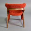 Losso Sculptural Upholstered Accent Chair | Dining Chair in Chairs by Kleinhaus Furniture. Item composed of wood and fabric in contemporary or eclectic & maximalism style