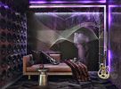 Nightclub Art and Murals | Murals by Amy Rader | Compound in Atlanta. Item composed of synthetic