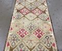 Vintage Turkish Herki Rug Runner | 3 x 12.5 | Area Rug in Rugs by Wool and Rug. Item composed of wool in boho style