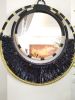 Rafie Mirror, Single Round Jute Mirror, Boho Mirror, Wall De | Decorative Objects by Magdyss Boutique. Item works with boho & contemporary style