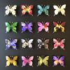 Flower Butterfly Box - Black | Wall Sculpture in Wall Hangings by Lorna Doyan. Item made of wood