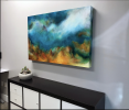 Moving Forward, | Oil And Acrylic Painting in Paintings by Lifrancis Rojas. Item composed of canvas