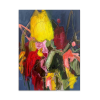 Velvet Love XV | Oil And Acrylic Painting in Paintings by Elisa Gomez Art. Item composed of canvas compatible with contemporary and eclectic & maximalism style