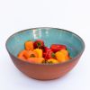 Red Clay Shallow Serving Bowl | Serveware by Tina Fossella Pottery. Item composed of ceramic