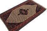 Antique Persian Senneh Kilim in Beige with Red and Blue | Area Rug in Rugs by Rug and Kilim