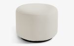 Papillonne Pouf Beige | Ottoman in Benches & Ottomans by LAGU. Item made of wood with fabric works with modern style