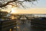 Flight of Folds | Public Sculptures by KevinBoxStudio | Bay View Restaurant & Bar in Cottonwood Shores