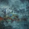 Abstract Painting | Oil And Acrylic Painting in Paintings by Taban sarabi. Item composed of canvas and synthetic