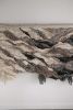 "Everything Becoming, Everything Here" custom moody weaving | Tapestry in Wall Hangings by Rebecca Whitaker Art. Item composed of cotton compatible with boho and minimalism style