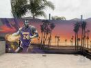 3D Abstract Basketball Court Wall Mural Project | Murals by Set It Off Murals