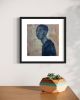 boy blue | Mixed Media in Paintings by Ian Hargrove. Item compatible with contemporary style
