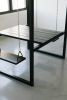 Black 2-Seater with Blackened Cedar Wood | Picnic Table in Tables by SwingTables. Item composed of wood and steel