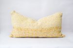 Pitaya Yellow Lumbar Pillow Case | Pillows by Zuahaza by Tatiana. Item made of cotton & fiber compatible with boho and country & farmhouse style