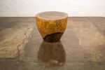 Carved Live Edge Solid Wood Trunk Table ƒ33 by Costantini | Dining Table in Tables by Costantini Design. Item composed of wood compatible with contemporary and modern style