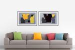 NG 34a | Oil And Acrylic Painting in Paintings by Luis Medina. Item composed of paper in minimalism or contemporary style