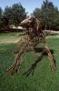 Large scale sculptures of elk and tiger | Public Sculptures by Wendy Klemperer Art Inc | California State University, Bakersfield in Bakersfield. Item composed of steel