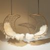 Lucky Bean Swing Chair in San Diego | Hammock in Chairs by Studio Stirling. Item made of steel works with minimalism & coastal style