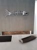 "Lubina" | Wall Sculpture in Wall Hangings by David Marshall. Item composed of aluminum