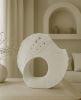 Ocean Inspired Ceramic Seashell | Feng Shui | Sculptures by Elena Miller. Item composed of ceramic compatible with minimalism and contemporary style