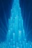 Metropolis (Night) ~ Painting | Oil And Acrylic Painting in Paintings by Michael Kerbow. Item made of canvas works with contemporary & art deco style