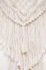 Cream Bohemian Wall Hanging | Macrame Wall Hanging in Wall Hangings by Q Wollock. Item composed of cotton