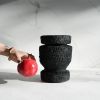 Closed Form Concrete Sculpture "Carbon #001" | Sculptures by Carolyn Powers Designs. Item made of concrete compatible with minimalism and contemporary style