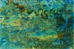Project Watershed | Public Art by Joanie Gagnon San Chirico Studio | AtlantiCare Regional Medical Center, Mainland Campus in Galloway. Item composed of canvas and synthetic