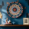 Large Basket for Boho Wall Decor, Woven wall basket | Macrame Wall Hanging in Wall Hangings by Sarmal Design. Item made of cotton & fiber compatible with boho and contemporary style