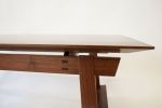Riley Coffee Table in Walnut | Tables by Geoff McKonly Furniture. Item made of walnut compatible with mid century modern and japandi style