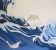 Blue Wave | Murals by Josh Scheuerman