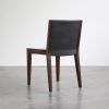 Giovanni Chair in Argentine Rosewood and Wrapped Leather | Dining Chair in Chairs by Costantini Design. Item made of wood & leather