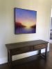 Summer Sunset Passage Painting installed in a foyer | Oil And Acrylic Painting in Paintings by Victoria Veedell. Item composed of canvas and synthetic