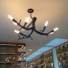 newGROWTH2 LED chandeliers | Chandeliers by CP Lighting | The Green-Wood Cemetery in Brooklyn. Item made of aluminum