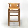 Bar Stool 1903 | Chairs by Espina Corona. Item composed of wood and leather