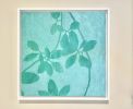 Sunrise Madrone Diptych: 2 acrylic paintings FRAMED 44 x 22" | Oil And Acrylic Painting in Paintings by Christine So. Item made of wood with canvas works with boho & japandi style