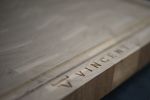 The Entertainer | Serving Board in Serveware by Gavin May. Item made of walnut with brass