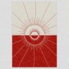 Astros Sunrise Square | Area Rug in Rugs by Woop Rugs. Item made of fabric with fiber