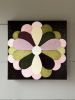 Composition 104 (16" x 16"") | Oil And Acrylic Painting in Paintings by Hailey Young. Item made of wood compatible with minimalism and contemporary style