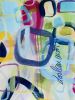 Sharing My Gelato At The Beach 🔴 | Oil And Acrylic Painting in Paintings by Darlene Watson Abstract Artist. Item composed of canvas and synthetic