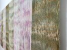 Heather Fields III | Tapestry in Wall Hangings by Jessie Bloom Studio. Item composed of oak wood and cotton in boho or contemporary style