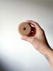 Round Wall Hook | Hardware by Ana Salazar Atelier. Item composed of oak wood in minimalism or contemporary style