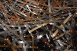 Riven | Sculptures by Andrew Ramiro Tirado. Item composed of steel