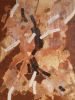 Shadow of the Desert | Oil And Acrylic Painting in Paintings by PUGMATIK. Item made of canvas works with contemporary & country & farmhouse style