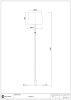 Lao-F1 | Floor Lamp in Lamps by Jonathan Amar Studio | Spirit Gallery in Salé. Item made of brass