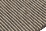Rug & Kilim’s Accent Kilim, Square Rug with Textural Gray | Area Rug in Rugs by Rug and Kilim