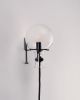 Spotted Jellyfish (male) | Sconces by Blom & Blom. Item made of steel with glass